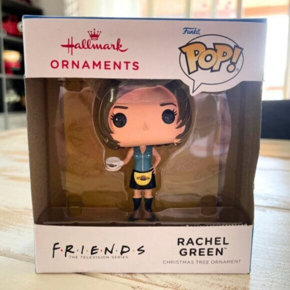 5/$20 NEW Hallmark Funko POP! FRIENDS Rachel Christmas Ornament - Picture 2 of 6
